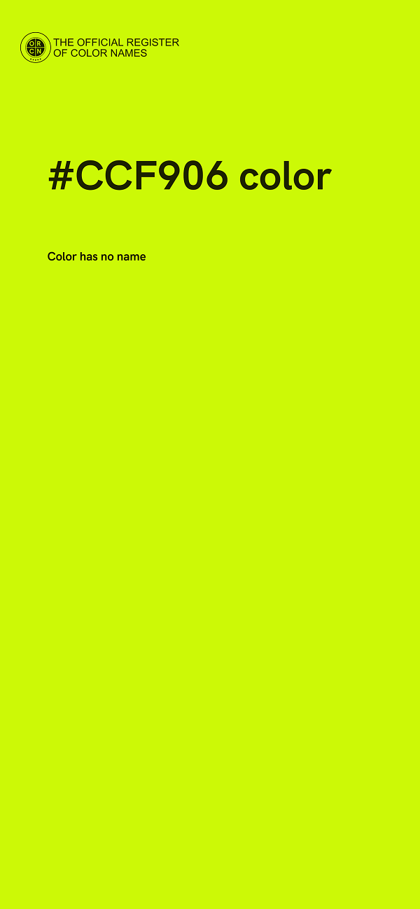 #CCF906 color image