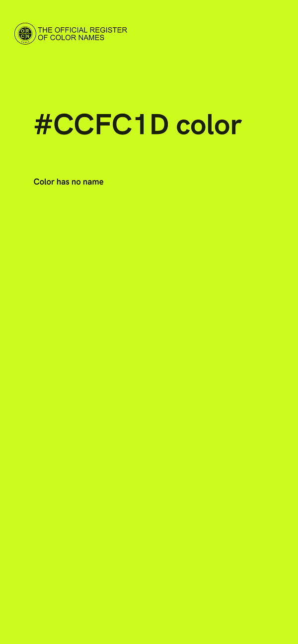 #CCFC1D color image