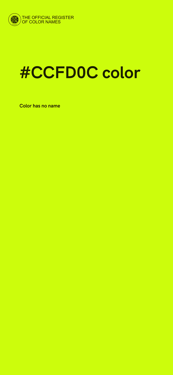 #CCFD0C color image
