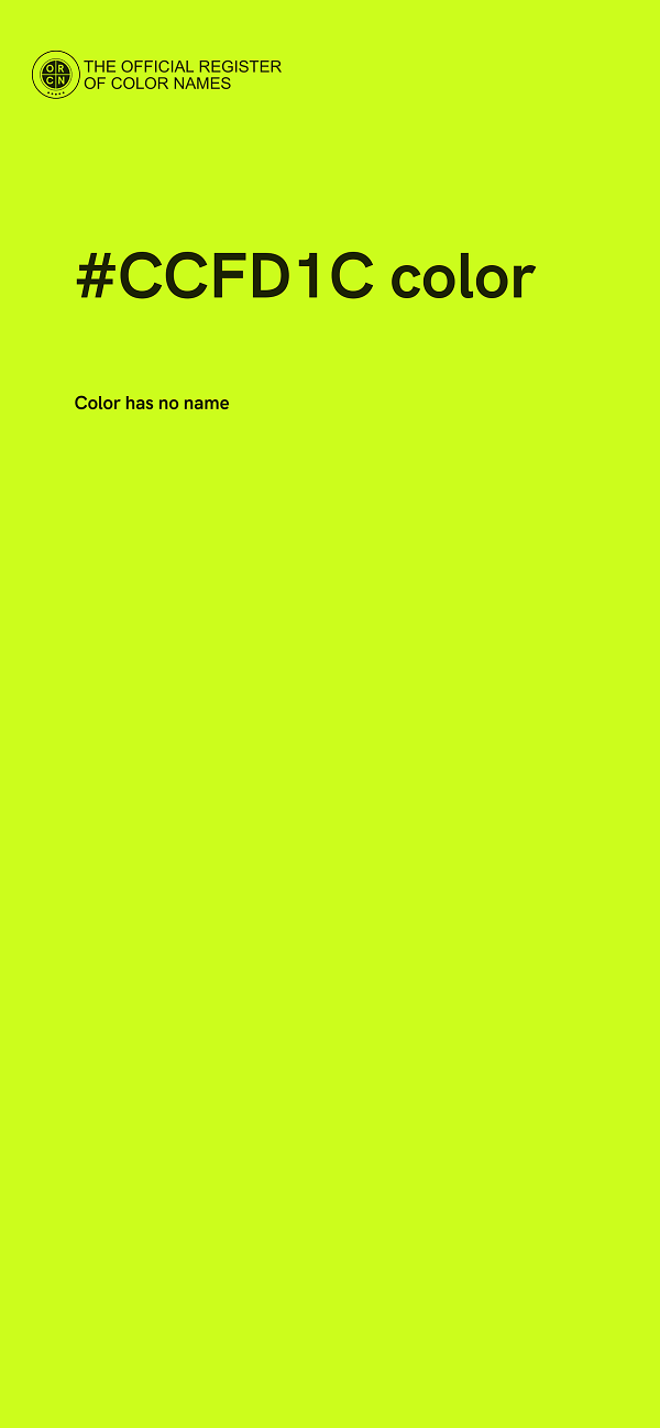 #CCFD1C color image