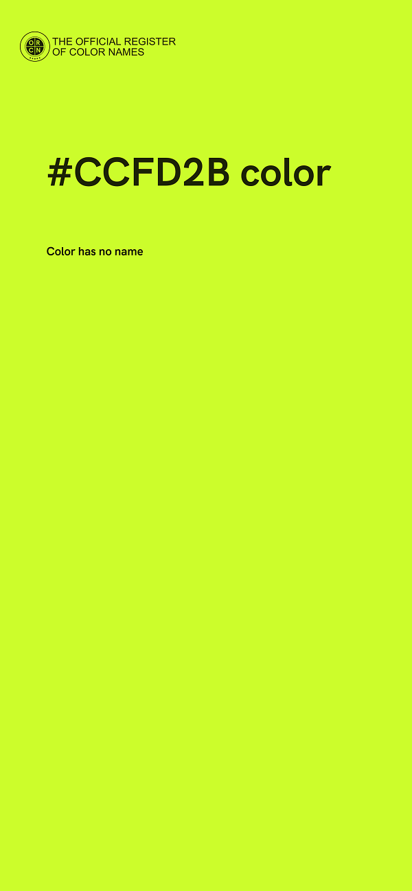 #CCFD2B color image