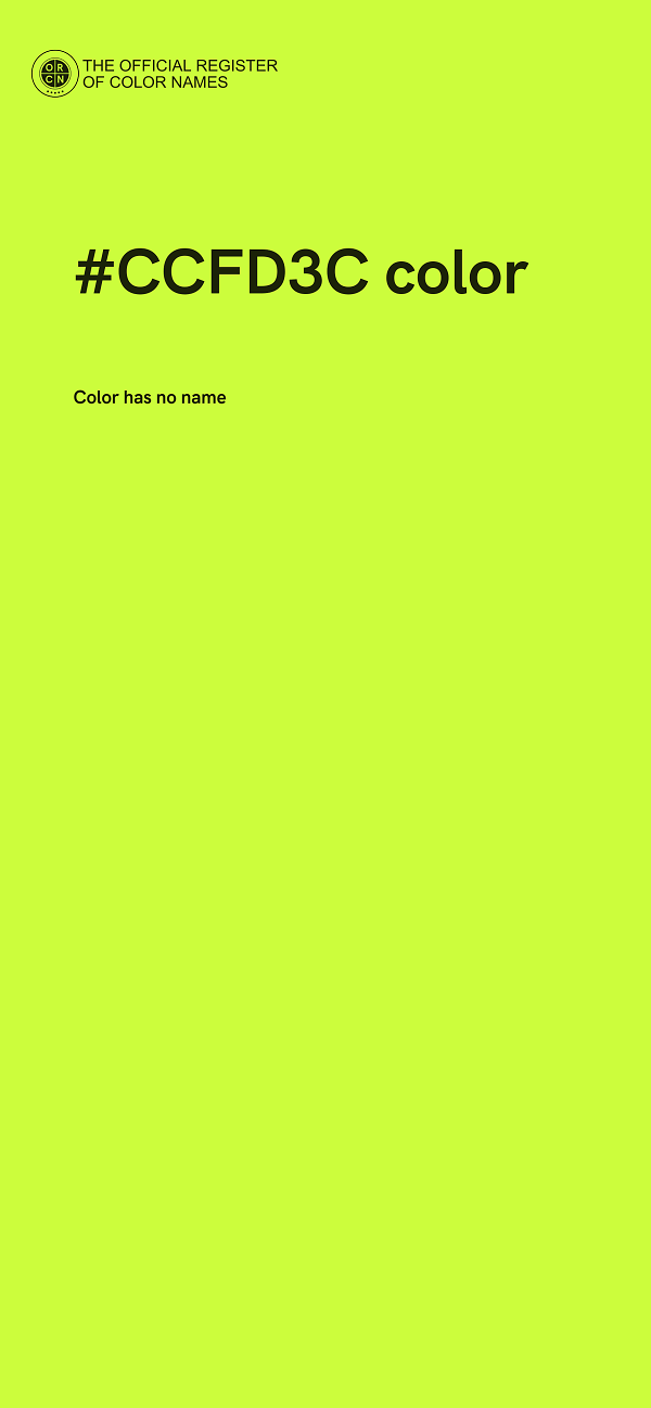 #CCFD3C color image