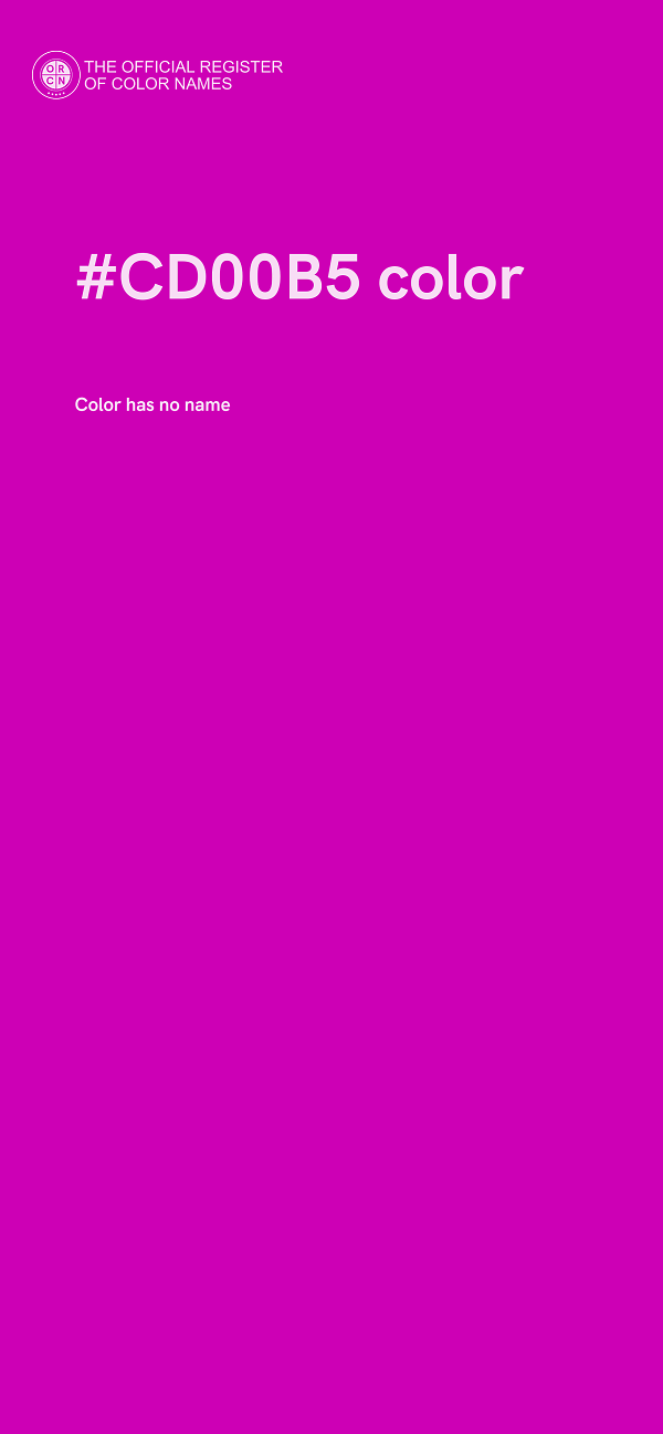 #CD00B5 color image