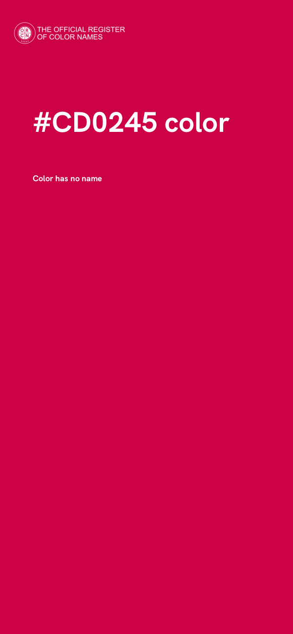 #CD0245 color image