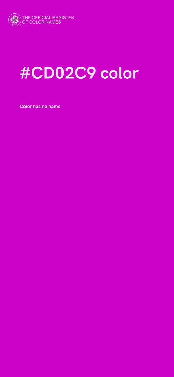 #CD02C9 color image