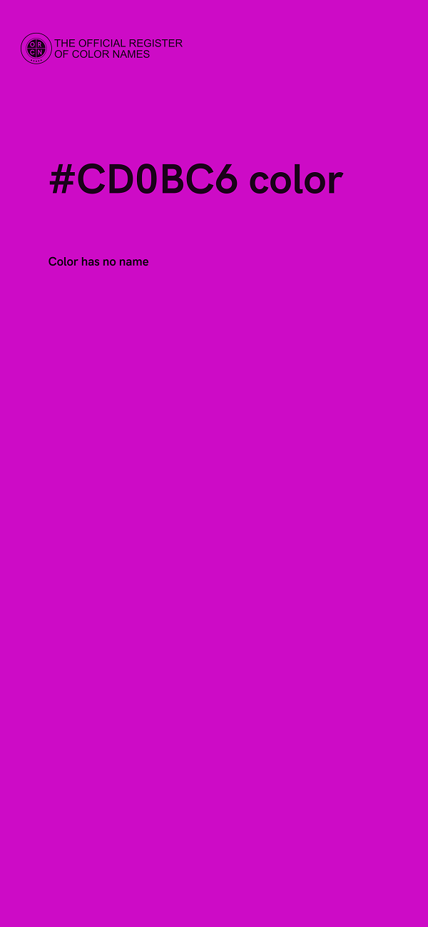 #CD0BC6 color image
