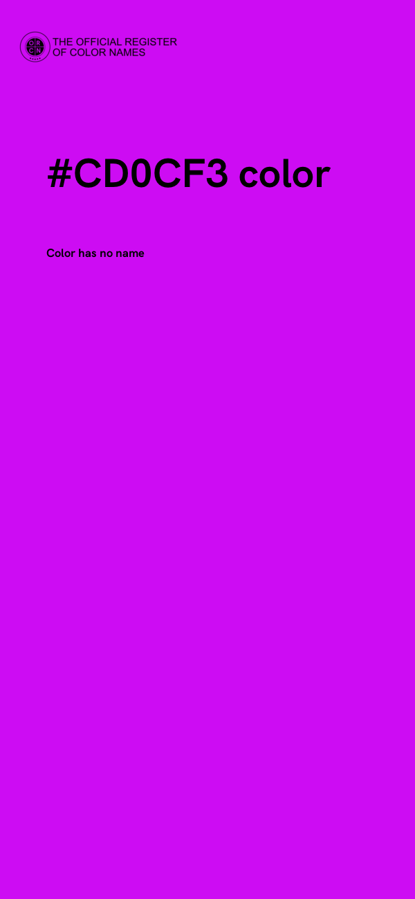 #CD0CF3 color image