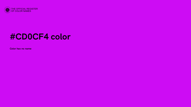 #CD0CF4 color image