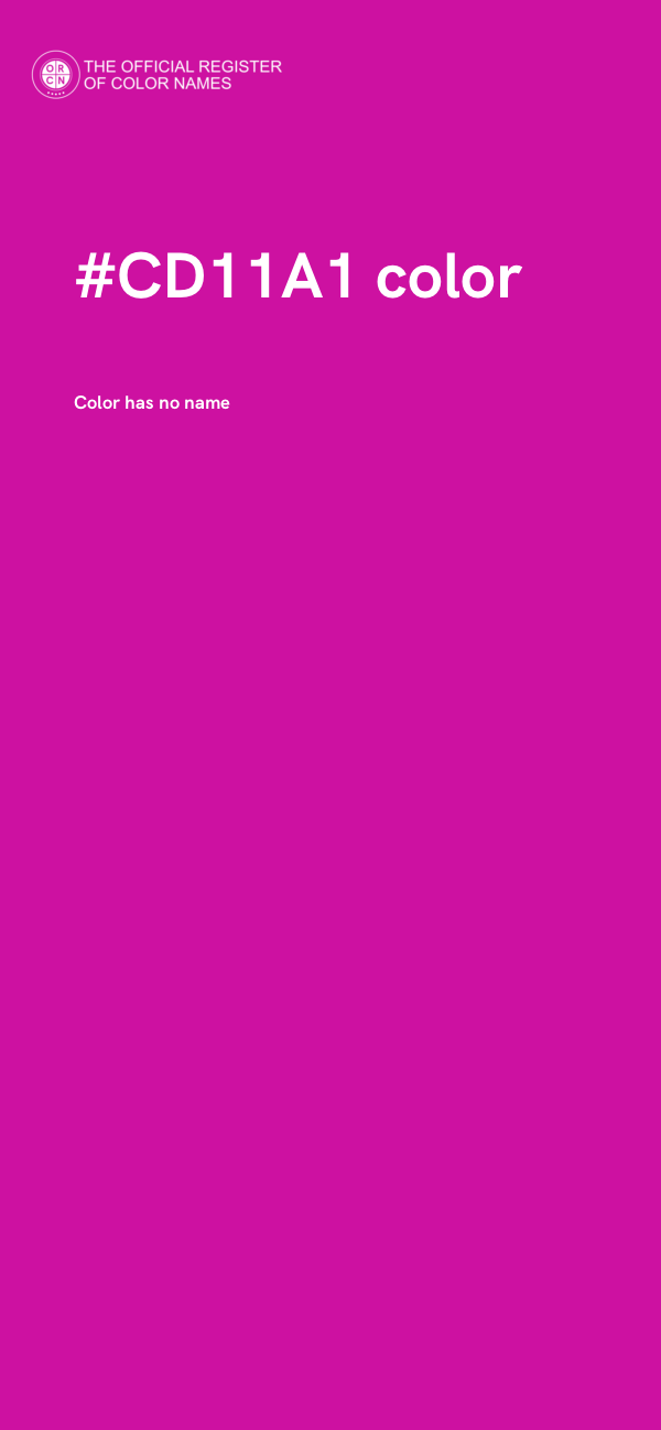 #CD11A1 color image