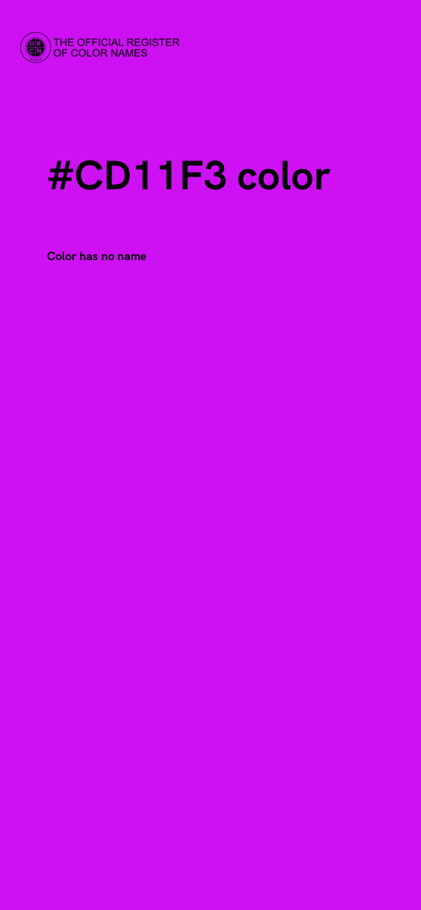 #CD11F3 color image