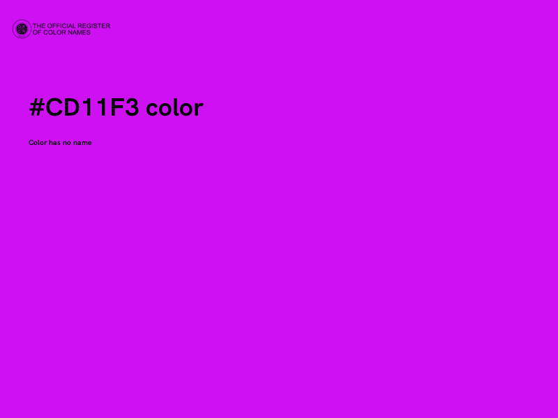 #CD11F3 color image
