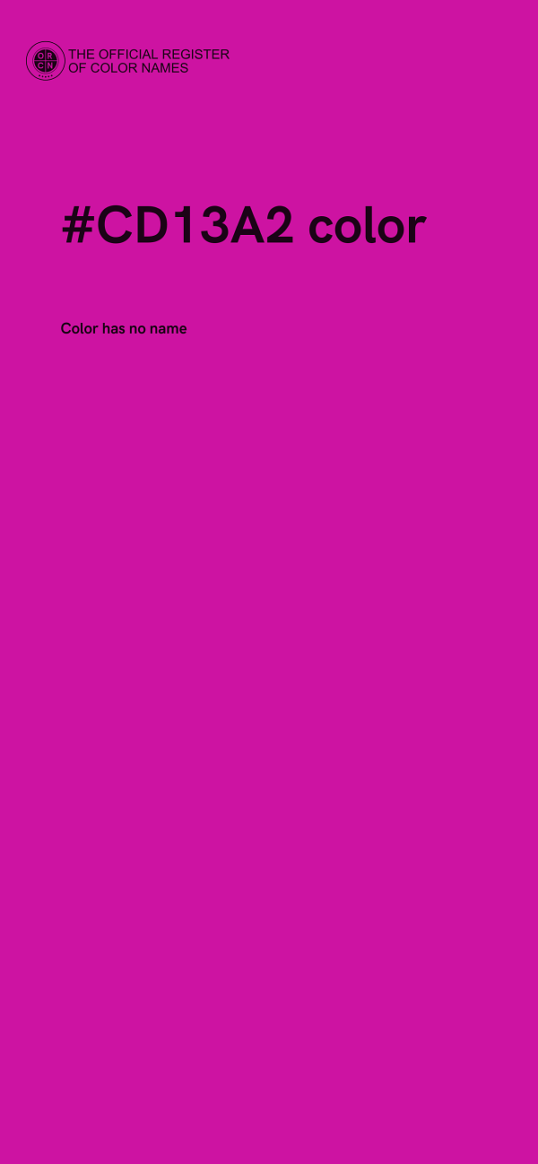 #CD13A2 color image