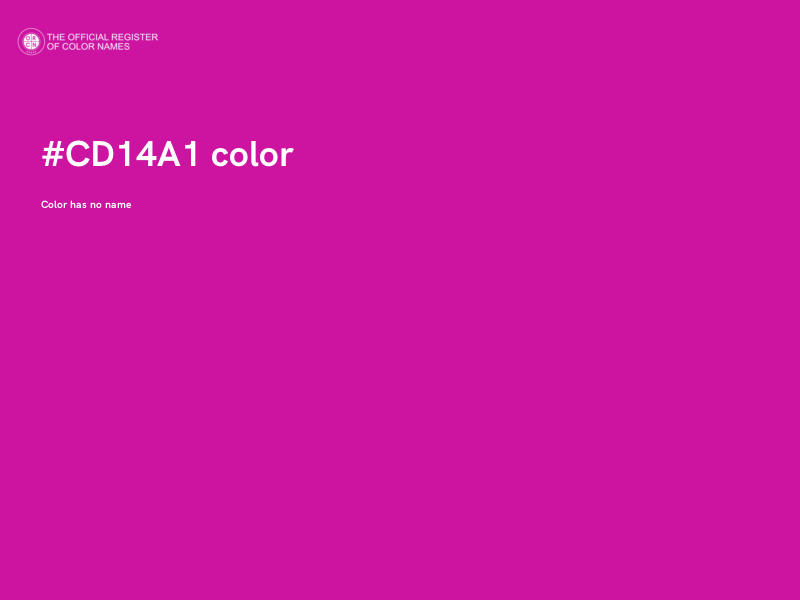 #CD14A1 color image