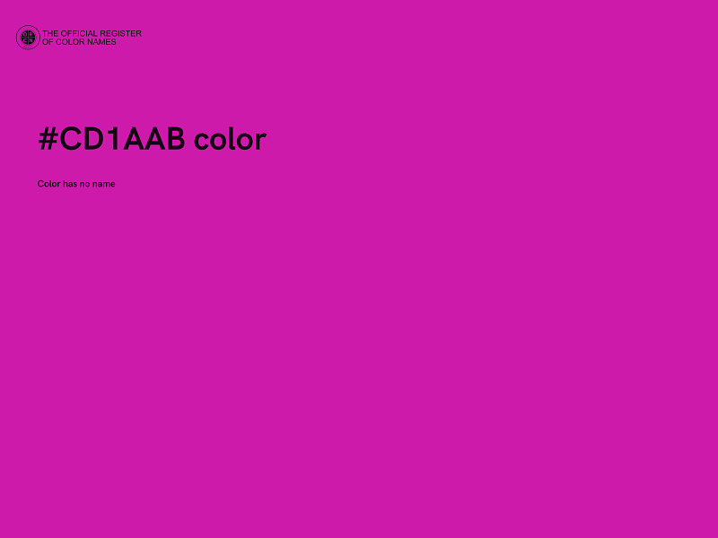 #CD1AAB color image