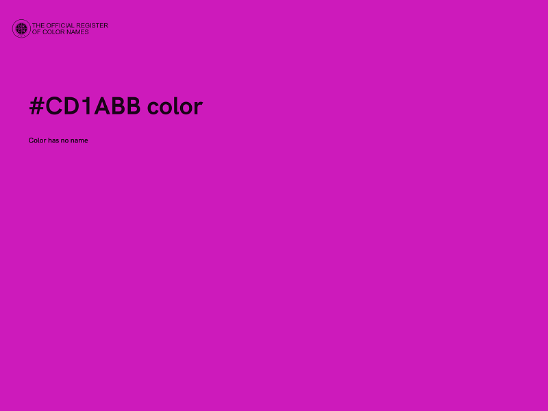 #CD1ABB color image