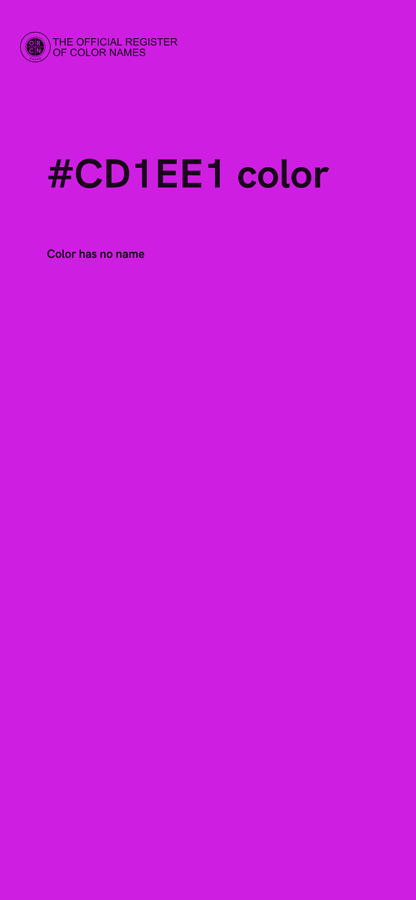 #CD1EE1 color image