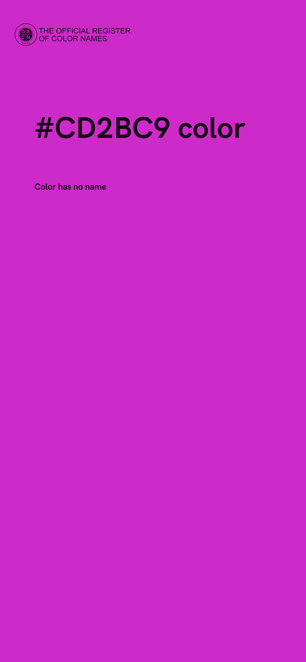 #CD2BC9 color image