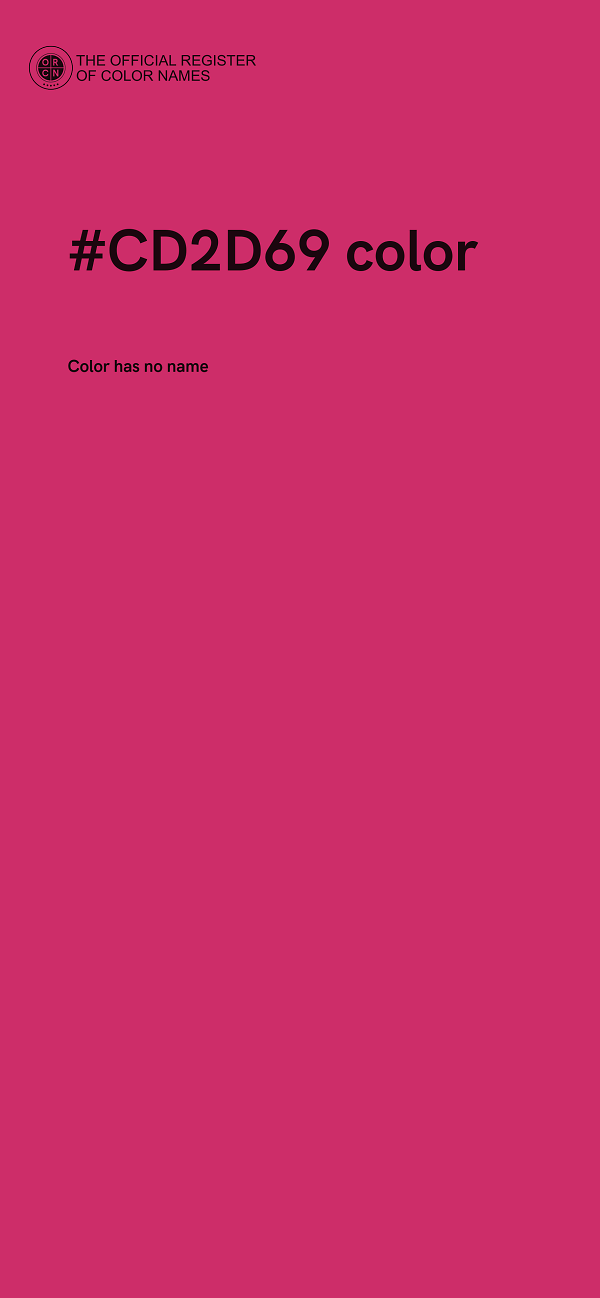 #CD2D69 color image