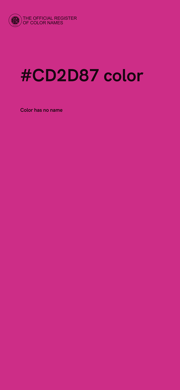 #CD2D87 color image