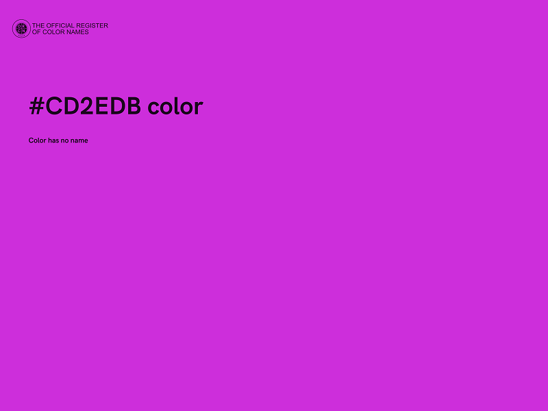 #CD2EDB color image