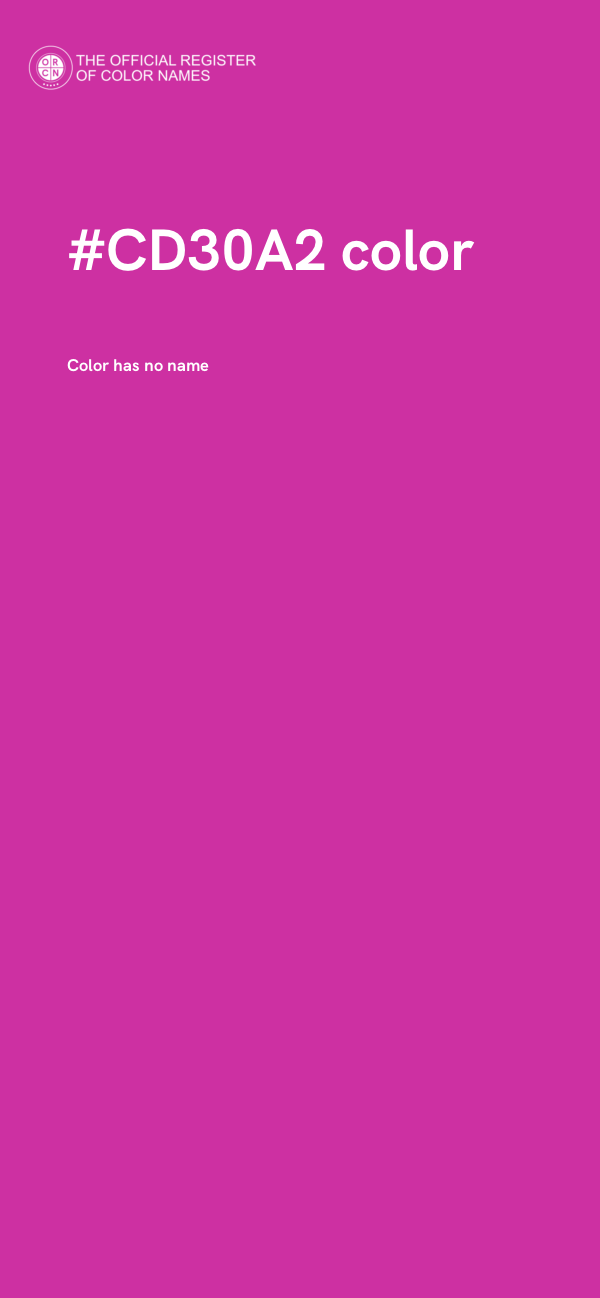 #CD30A2 color image
