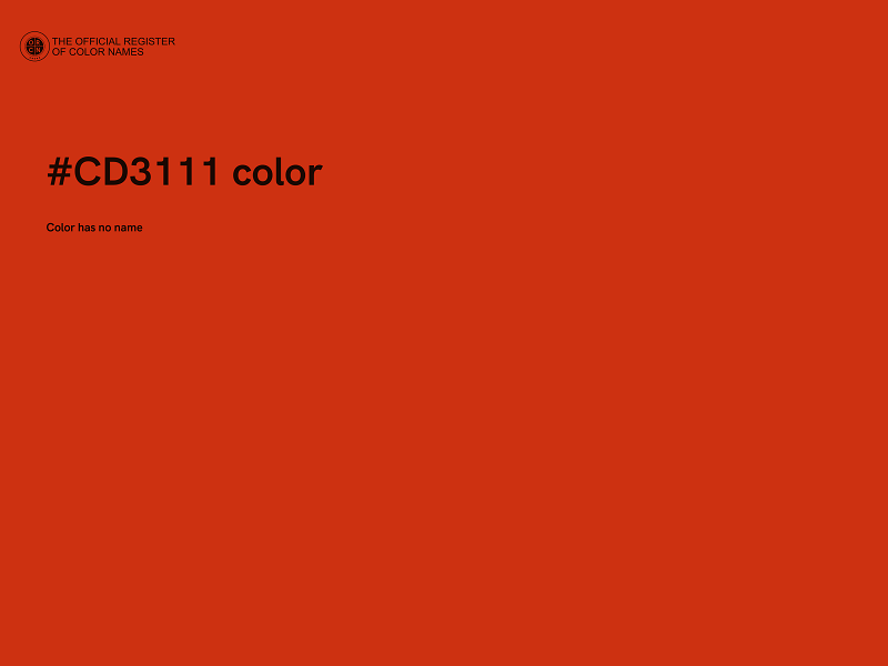 #CD3111 color image