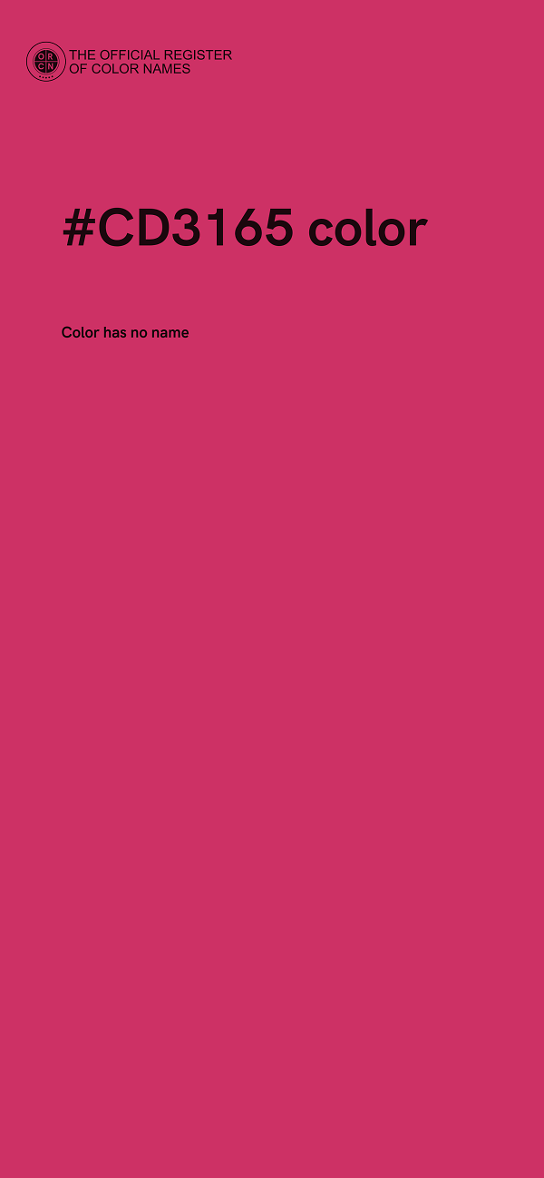 #CD3165 color image
