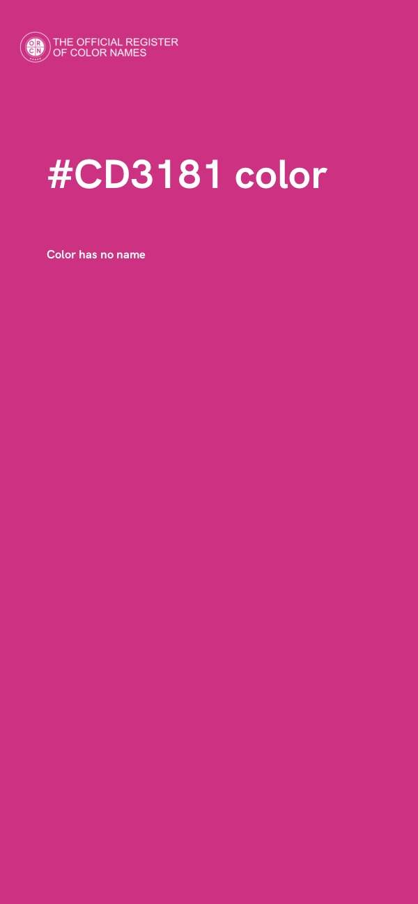 #CD3181 color image