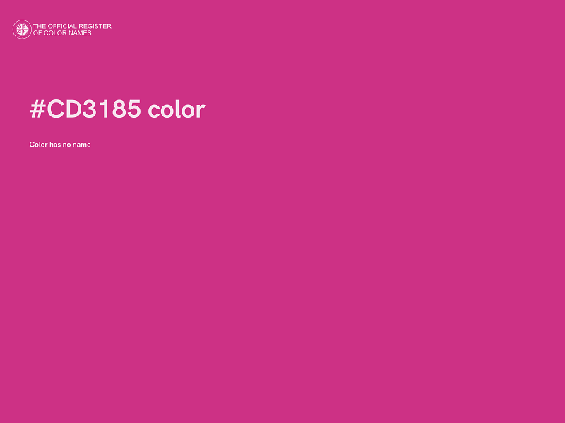 #CD3185 color image