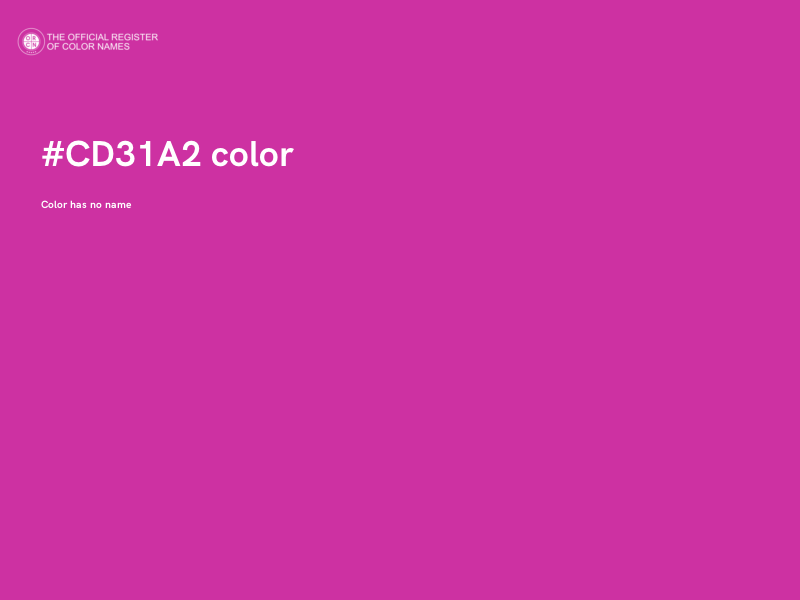 #CD31A2 color image