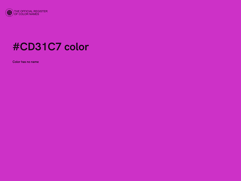 #CD31C7 color image