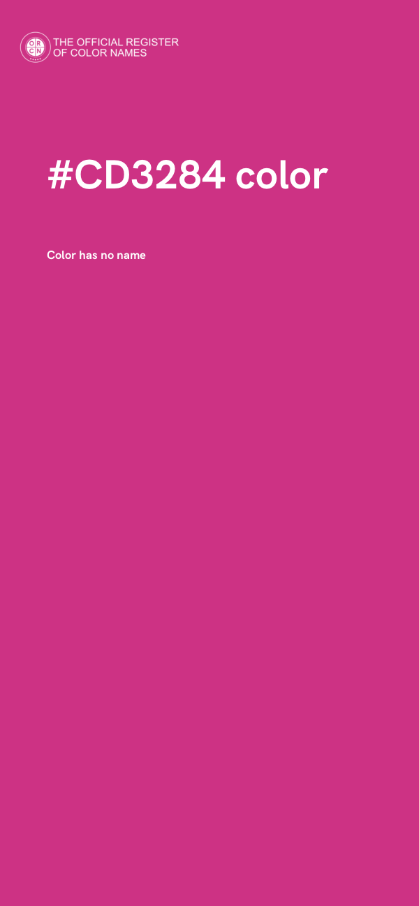 #CD3284 color image