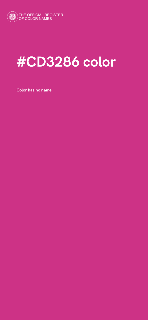 #CD3286 color image