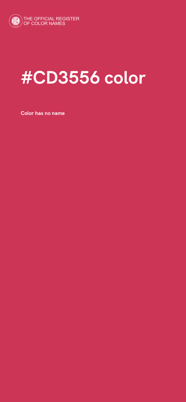 #CD3556 color image