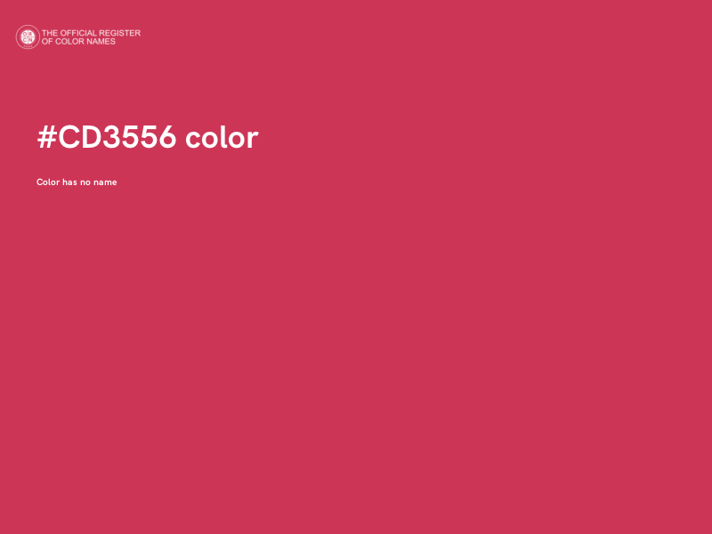 #CD3556 color image