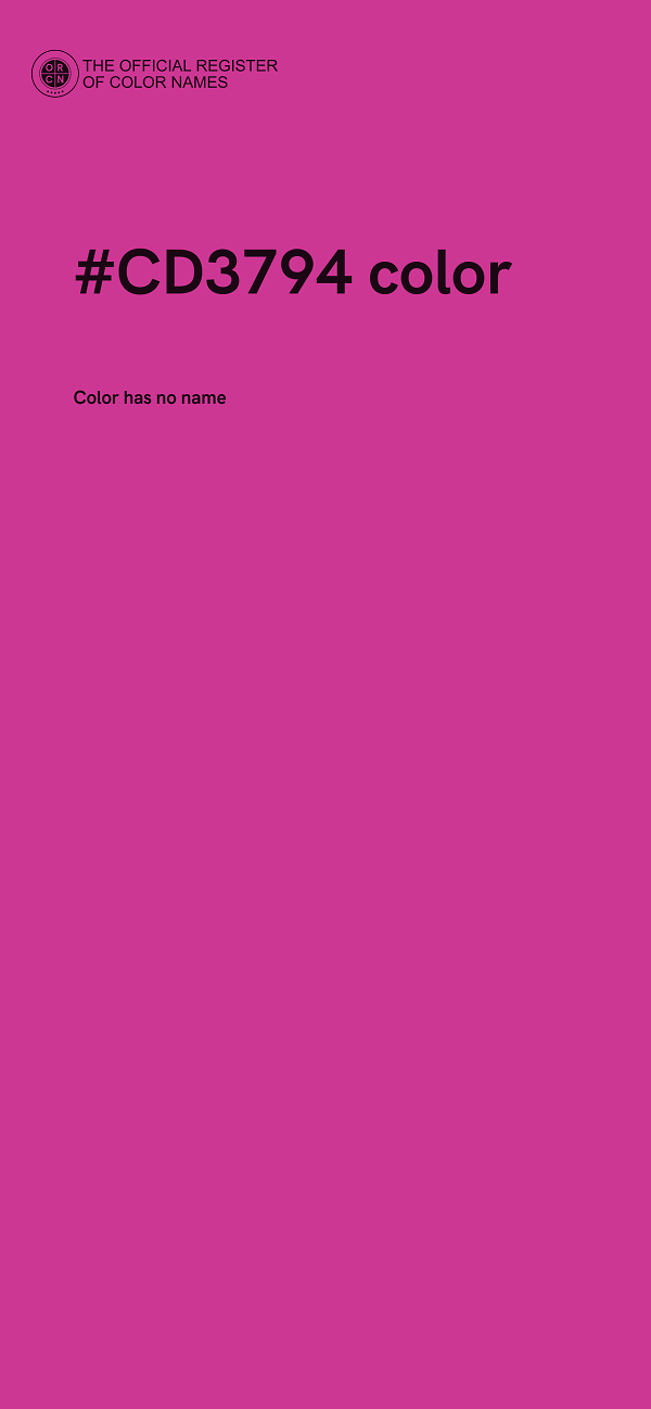 #CD3794 color image