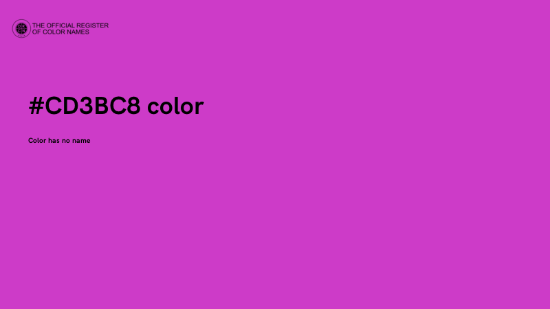 #CD3BC8 color image