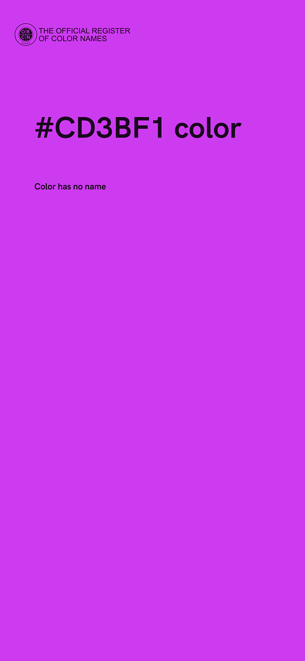 #CD3BF1 color image