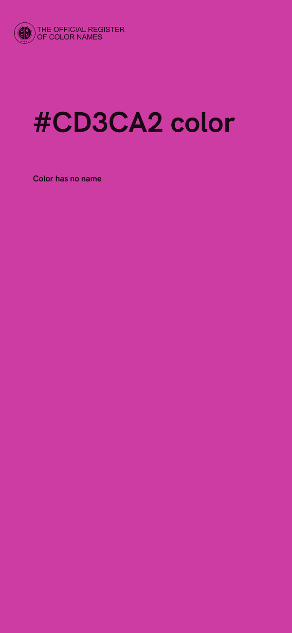 #CD3CA2 color image