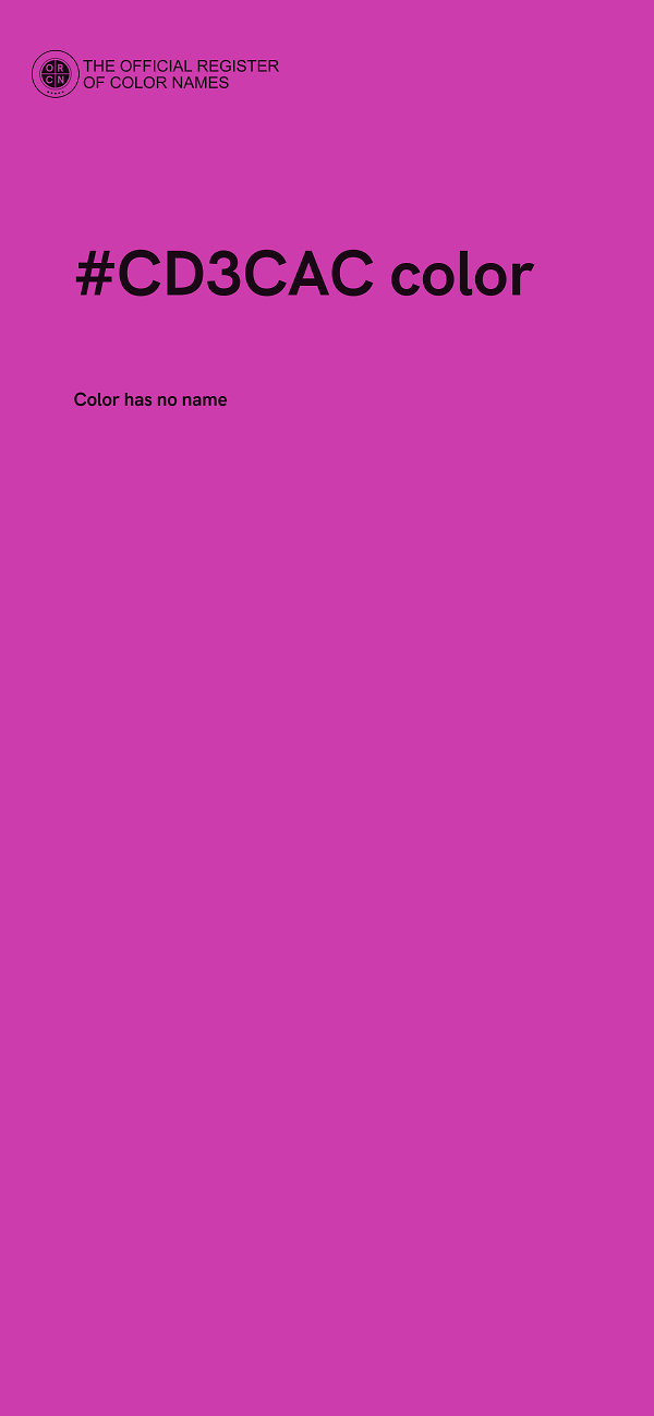 #CD3CAC color image