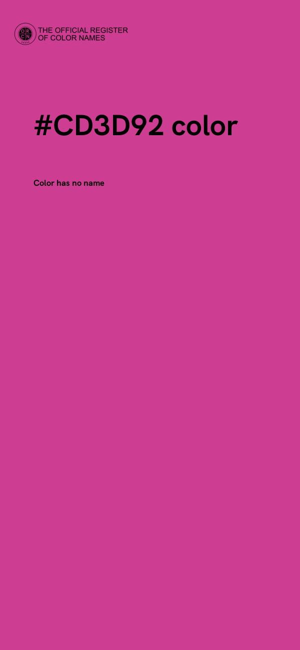 #CD3D92 color image