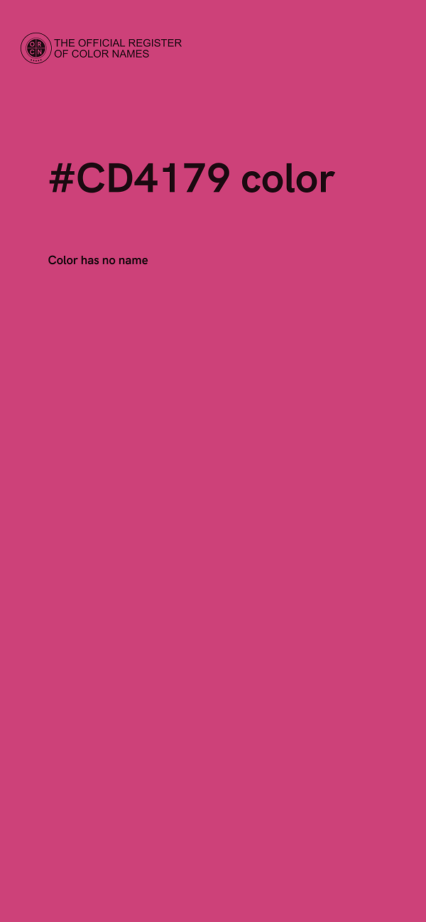 #CD4179 color image