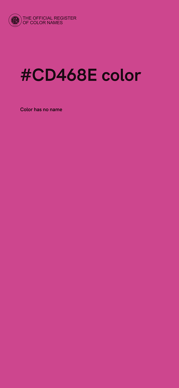 #CD468E color image