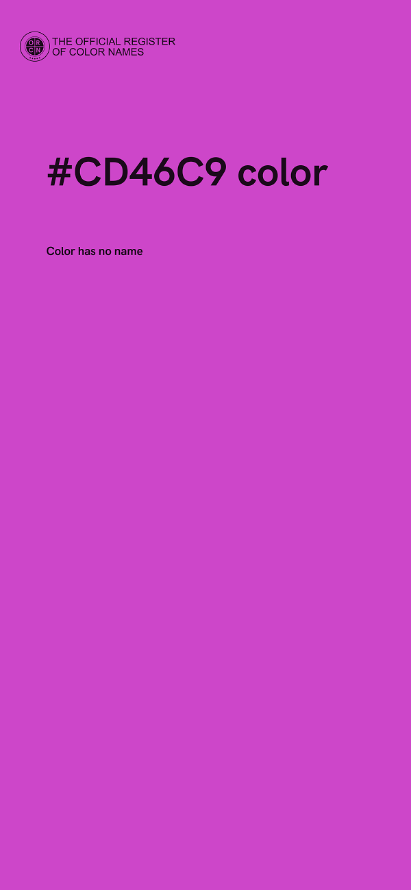 #CD46C9 color image