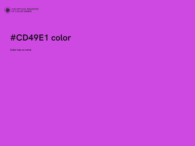 #CD49E1 color image