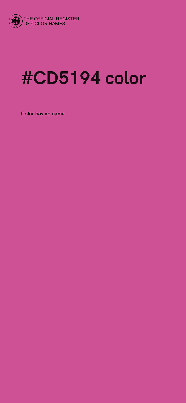#CD5194 color image