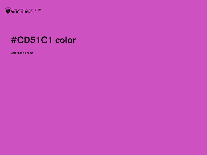 #CD51C1 color image