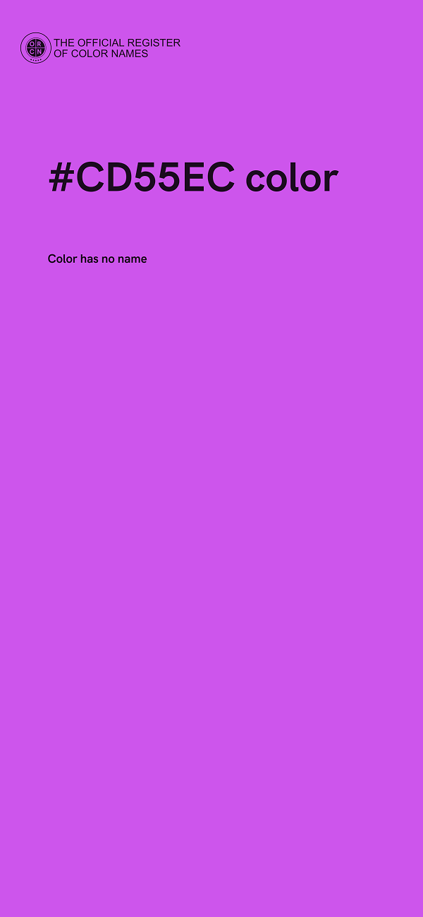 #CD55EC color image