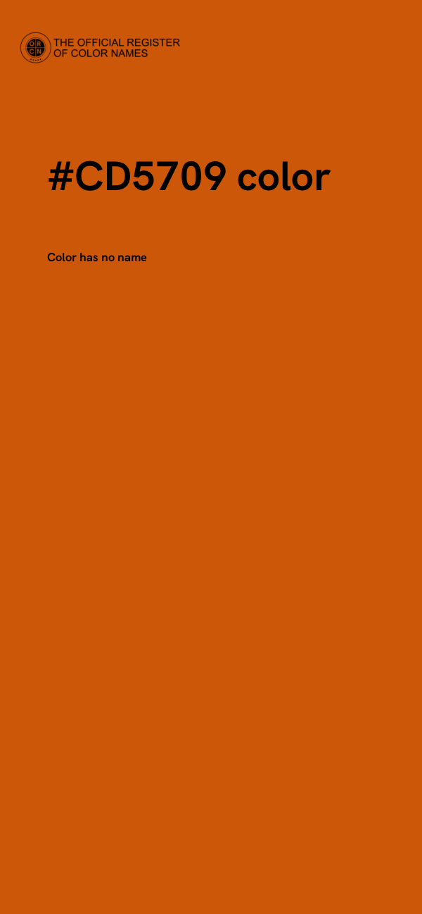#CD5709 color image
