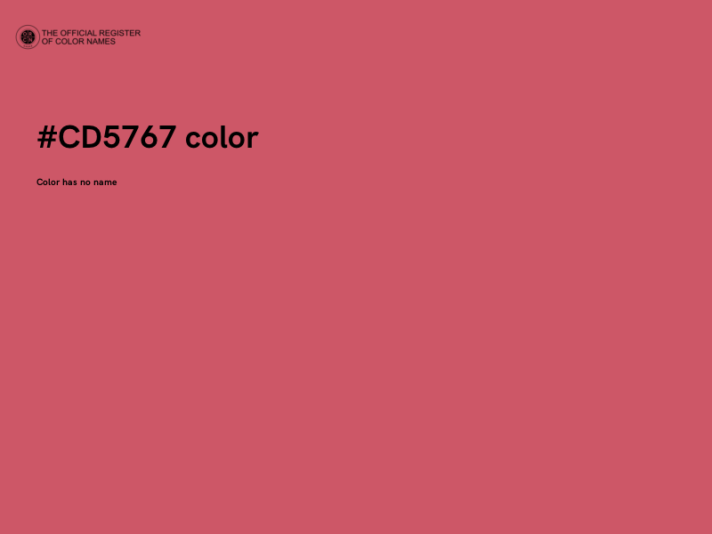 #CD5767 color image